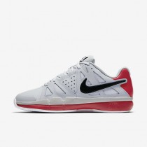 Chaussure Nike Court Air Vapor Advantage Clay Pour Homme Tennis Platine Pur/Rouge Université/Noir/Noir_NO. 819518-001