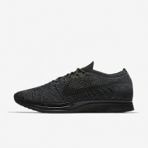 Chaussure Nike Flyknit Racer Pour Femme Lifestyle Noir/Anthracite/Anthracite/Noir_NO. 526628-009
