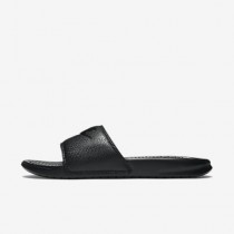 Chaussure Nike Benassi Pour Homme Lifestyle Noir/Noir/Noir_NO. 343880-001