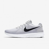 Chaussure Nike Free Rn 2017 Pour Homme Running Blanc/Platine Pur/Noir_NO. 880839-101