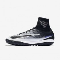 Chaussure Nike Mercurialx Proximo Ii Tf Pour Homme Football Noir/Hyper Raisin/Gris Loup/Noir_NO. 831977-005