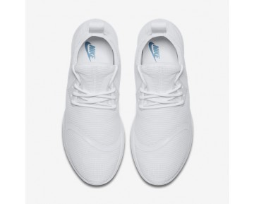 Chaussure Nike Lunarcharge Breathe Pour Homme Lifestyle Blanc/Blanc/Bleu Arsenal Clair_NO. 942059-100