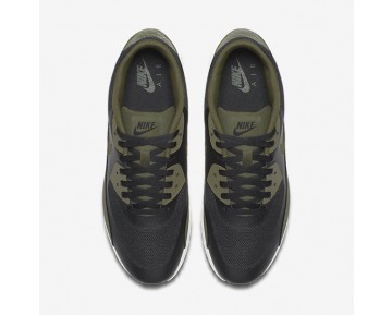 Chaussure Nike Air Max 90 Ultra 2.0 Essential Pour Homme Lifestyle Noir/Voile/Vert Légion_NO. 875695-004