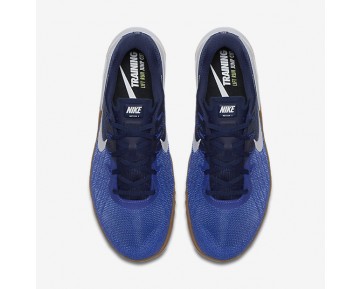 Chaussure Nike Metcon 3 Pour Homme Fitness Et Training Bleu Souverain/Bleu Binaire/Gomme Marron/Blanc_NO. 852928-400