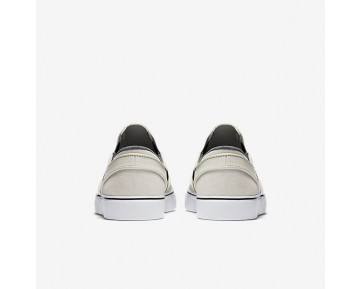 Chaussure Nike Sb Zoom Stefan Janoski Slip-On Pour Homme Skateboard Beige Clair/Blanc/Noir/Noir_NO. 833564-002