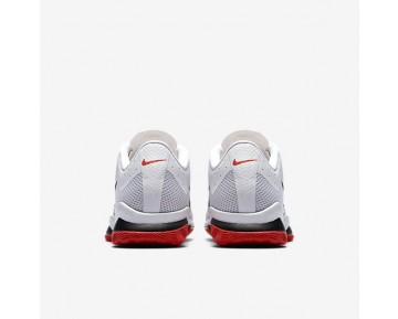 Chaussure Nike Court Air Zoom Ultra Pour Homme Tennis Blanc/Orange Max/Noir/Noir_NO. 845007-100