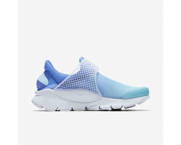 Chaussure Nike Sock Dart Breathe Pour Femme Lifestyle Bleu Calme/Bleu Polarisé/Bleu Glacier/Blanc_NO. 896446-400
