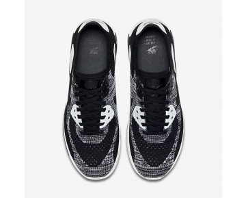 Chaussure Nike Air Max 90 Ultra 2.0 Flyknit Pour Femme Lifestyle Noir/Blanc/Anthracite/Noir_NO. 881109-002