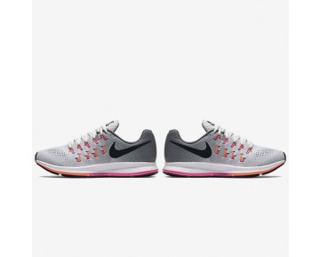Chaussure Nike Air Zoom Pegasus 33 Pour Femme Running Platine Pur/Gris Froid/Explosion Rose/Noir_NO. 831356-006