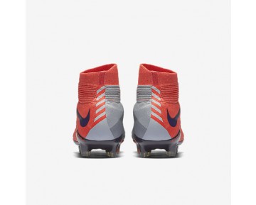 Chaussure Nike Hypervenom Phantom 3 Df Fg Pour Femme Football Gris Loup/Orange Max/Melon Brillant/Violet Dynastie_NO. 881545-058