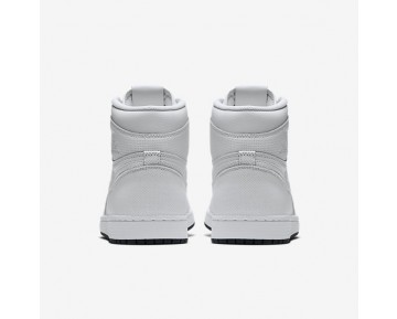 Chaussure Nike Jordan 1 Retro High Og Pour Homme Lifestyle Blanc/Blanc/Noir_NO. 555088-100