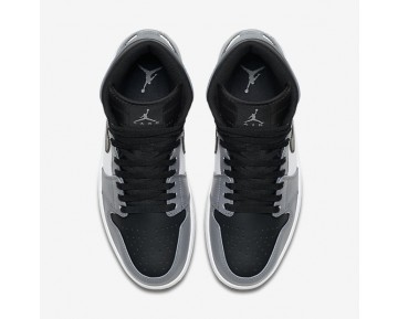 Chaussure Nike Air Jordan I Retro High Pour Homme Lifestyle Gris Froid/Blanc/Noir_NO. 332550-024