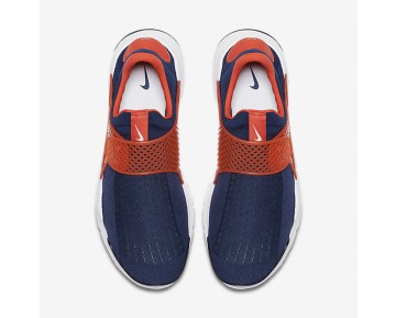 Chaussure Nike Sock Dart Pour Homme Lifestyle Bleu Nuit Marine/Orange Max/Blanc/Bleu Nuit Marine_NO. 819686-402