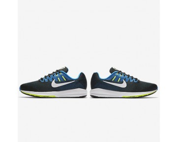 Chaussure Nike Air Zoom Structure 20 Pour Homme Running Noir/Bleu Photo/Vert Ombre/Blanc_NO. 849574-004