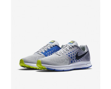 Chaussure Nike Air Zoom Span Pour Homme Running Gris Loup/Hyper Cobalt/Platine Pur/Noir_NO. 852437-006