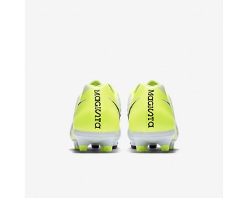 Chaussure Nike Magista Onda Ii Fg Pour Homme Football Blanc/Volt/Platine Pur/Noir_NO. 844411-109