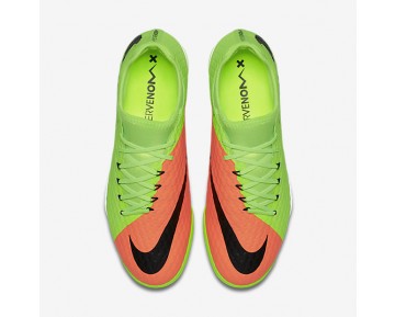 Chaussure Nike Hypervenomx Finale Ii Ic Pour Homme Football Vert Électrique/Hyper Orange/Mangue Brillant/Noir_NO. 852572-308