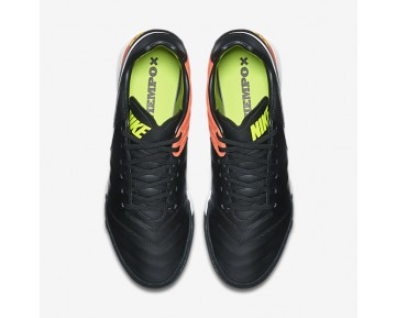 Chaussure Nike Tiempo Mystic V Ic Pour Homme Football Noir/Hyper Orange/Volt/Blanc_NO. 819222-018